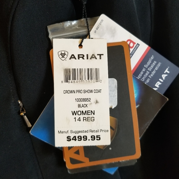 NWT Ariat Showcoat - Picture 2 of 6